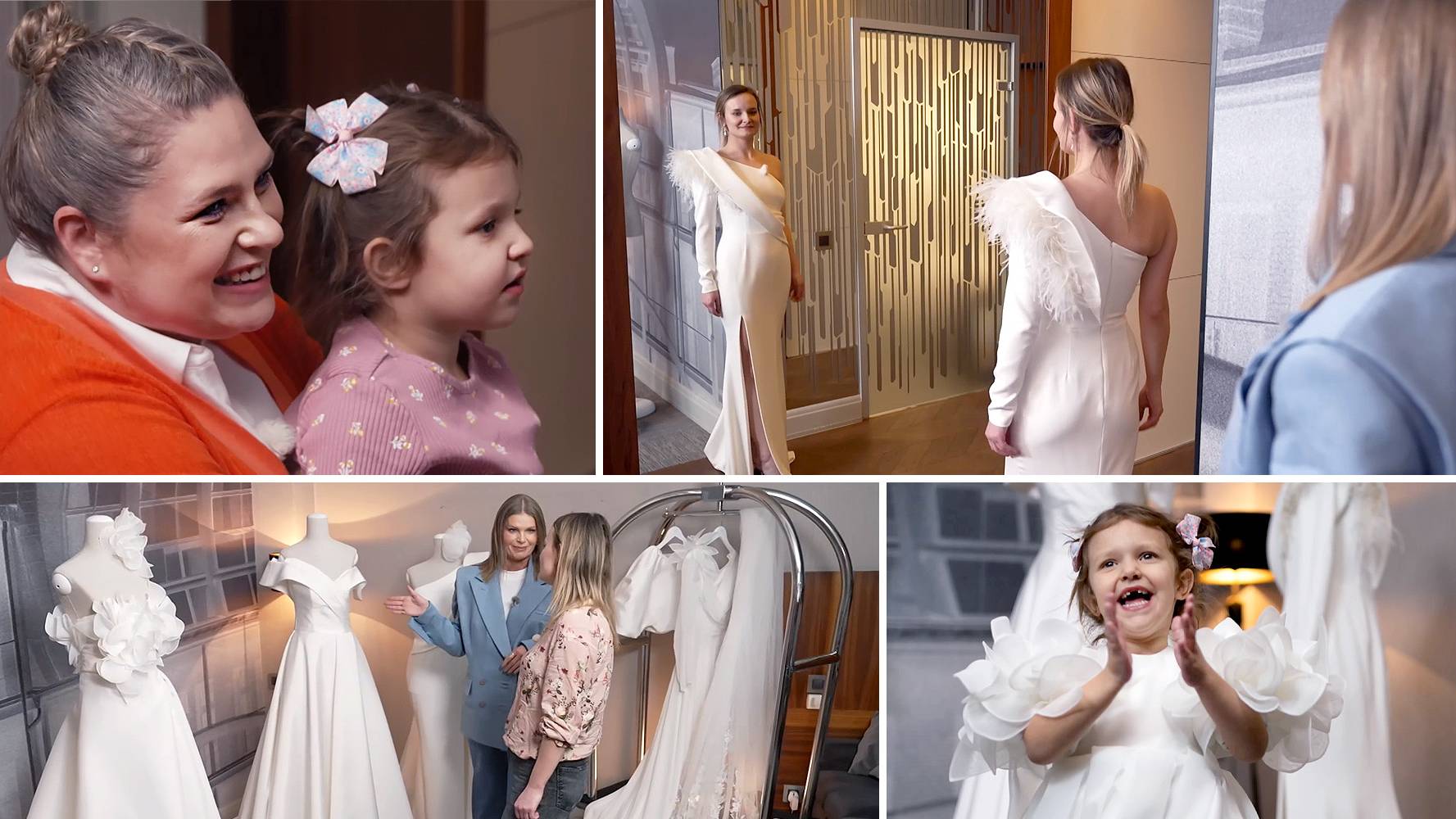 Viola Piekut i jej suknie ślubne w programie „Nasz nowy dom”