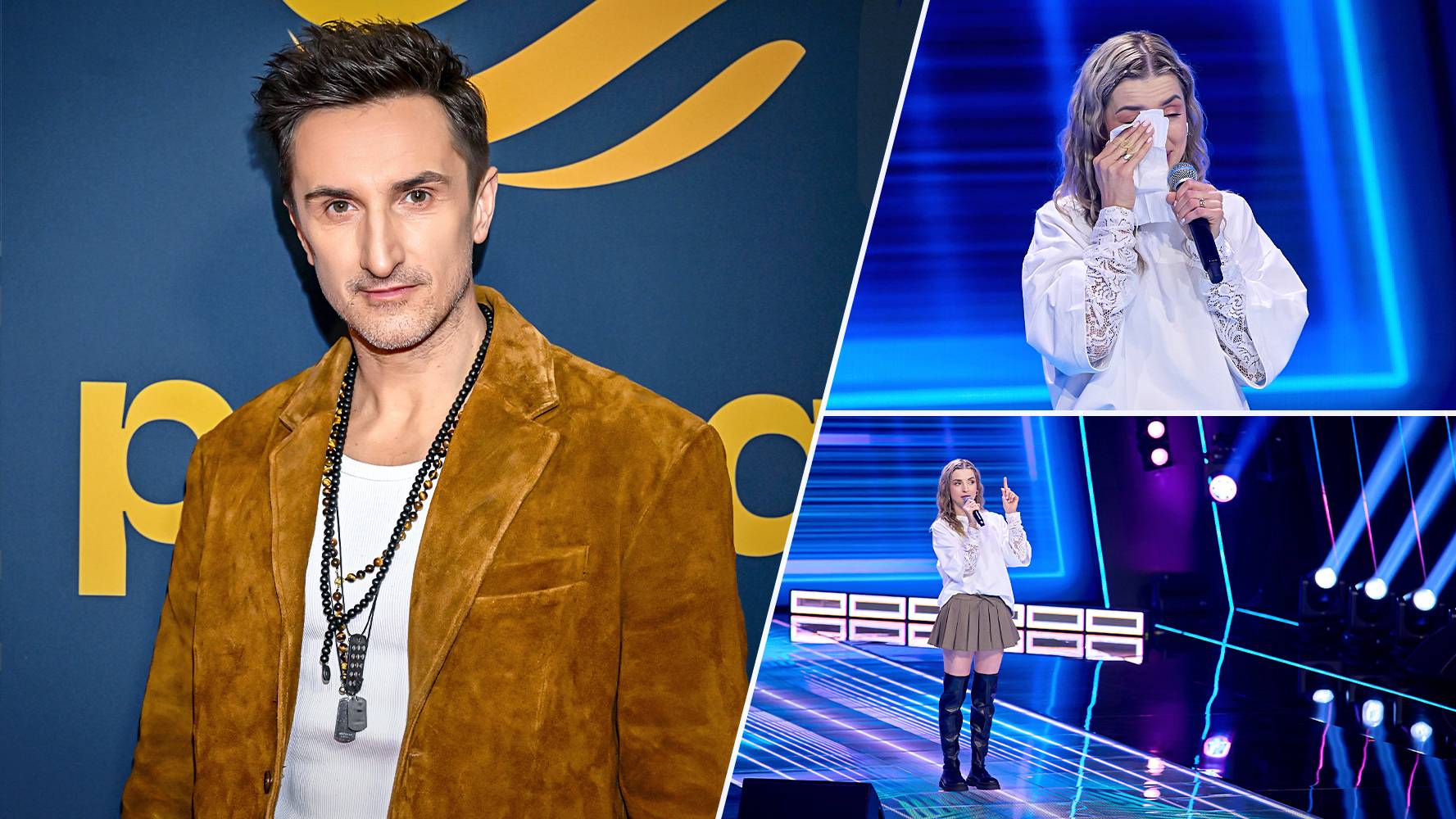 „Powiedz mi, tato”. Sebastian Karpiel-Bułecka poruszony